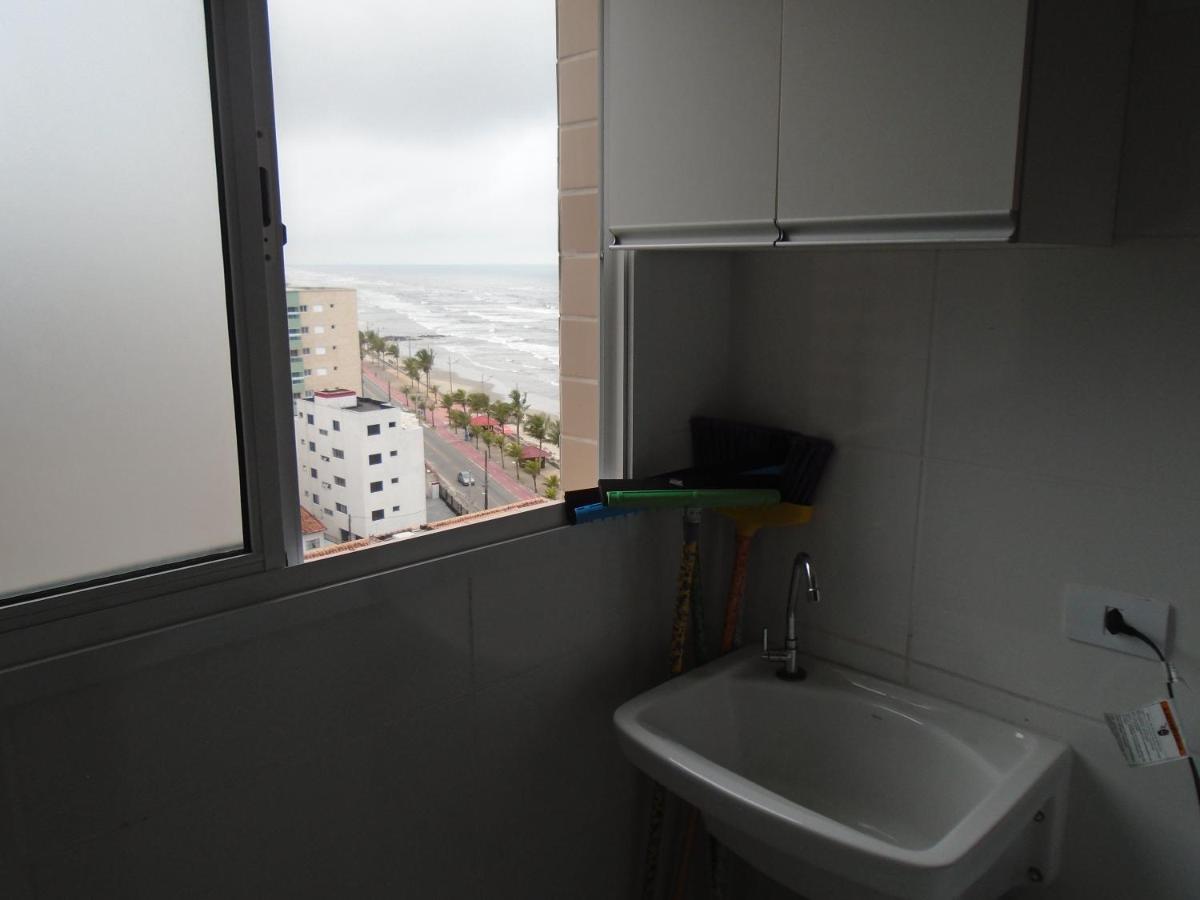 Apartamento Em Mongagua, Frente Ao Mar Zewnętrze zdjęcie