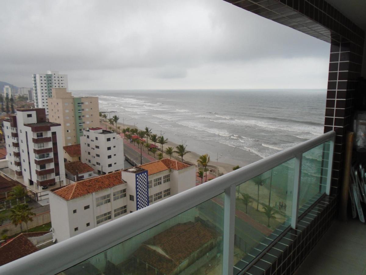 Apartamento Em Mongagua, Frente Ao Mar Zewnętrze zdjęcie